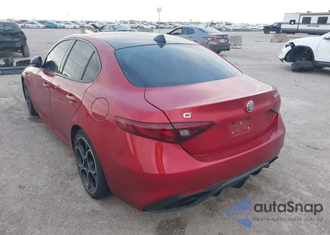 2022 Alfa Romeo Giulia Veloce Ti Rwd from USA, damaged, VIN ZARFAMBN9N7660744